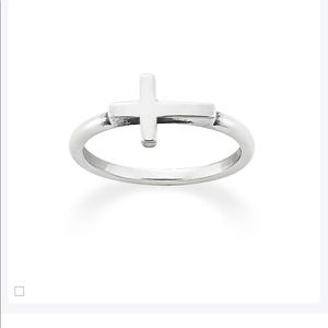 James Avery cross ring